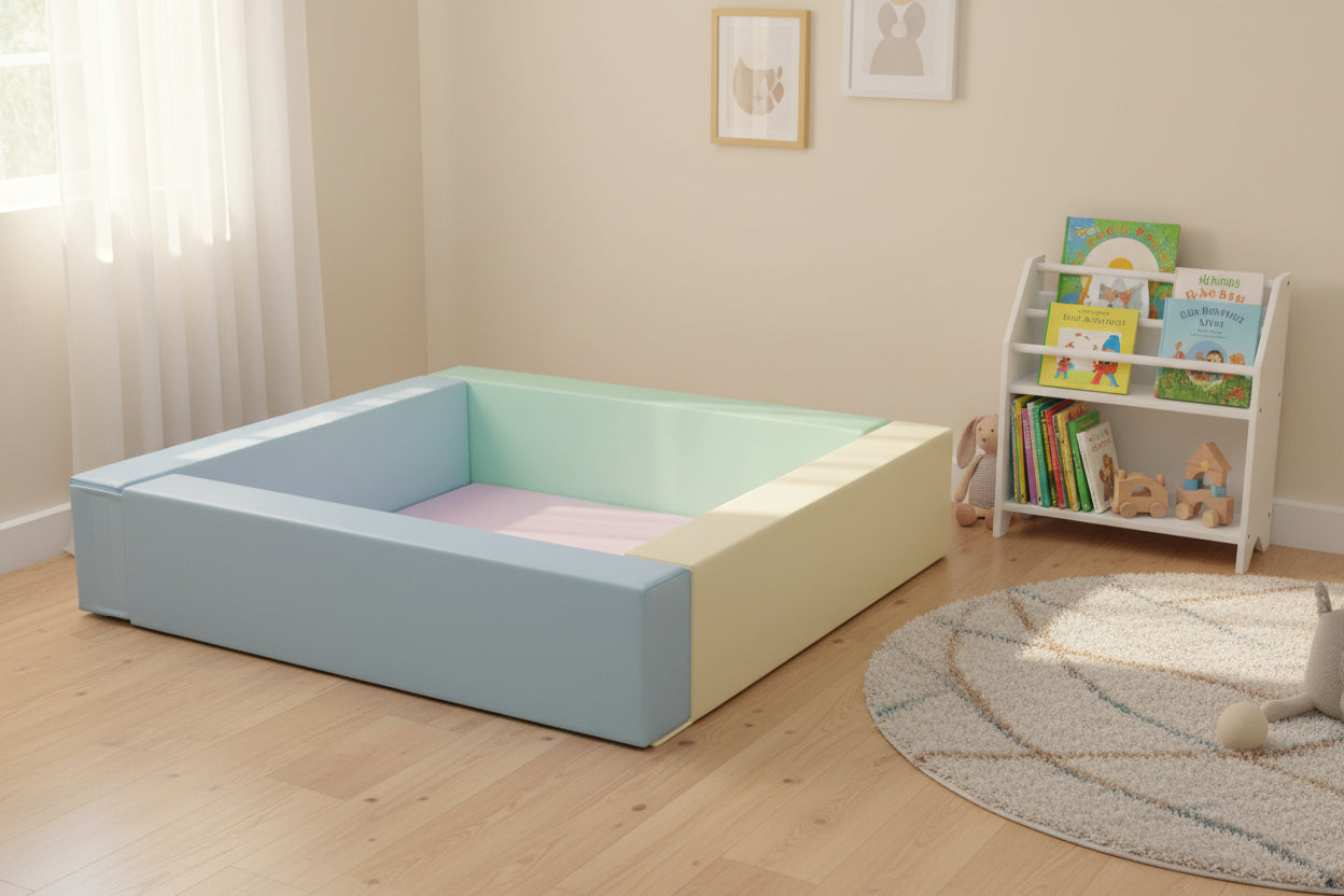 Soft Play Ball Pit - Light Pastel
