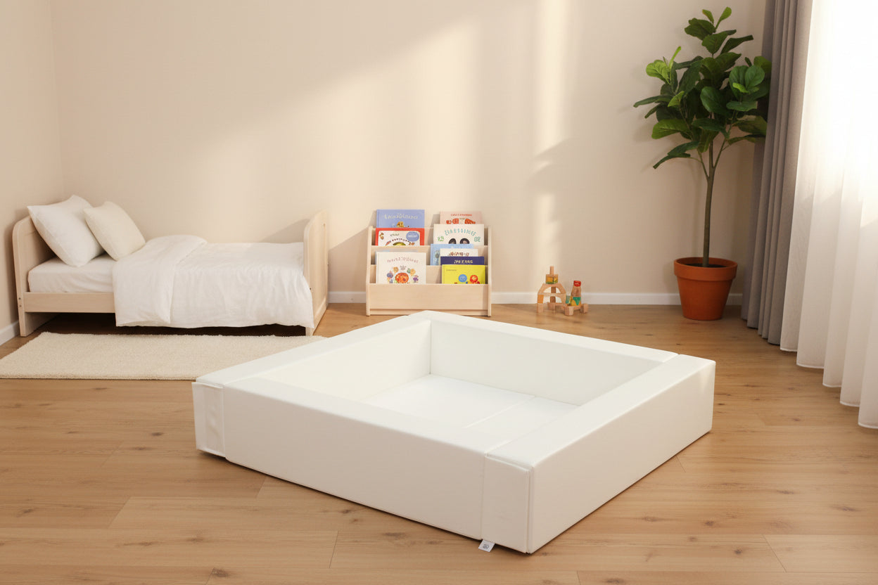 Soft Play Ball Pit - White