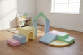 Soft Play 10 Foam Block Set - Light Pastel Creativity
