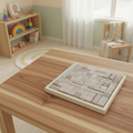 Hand-made Wooden Blocks for Kids – 70 pieces