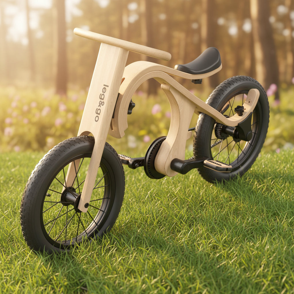 Pedals Add-on for the leg&go Balance Bike 3in1