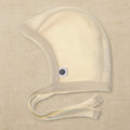 Merino Wool Baby TIe Hat – Natural