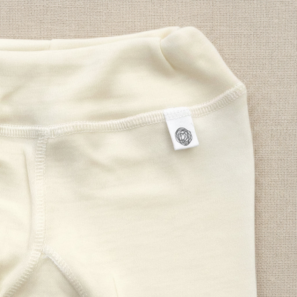 Merino Wool Trousers - Natural