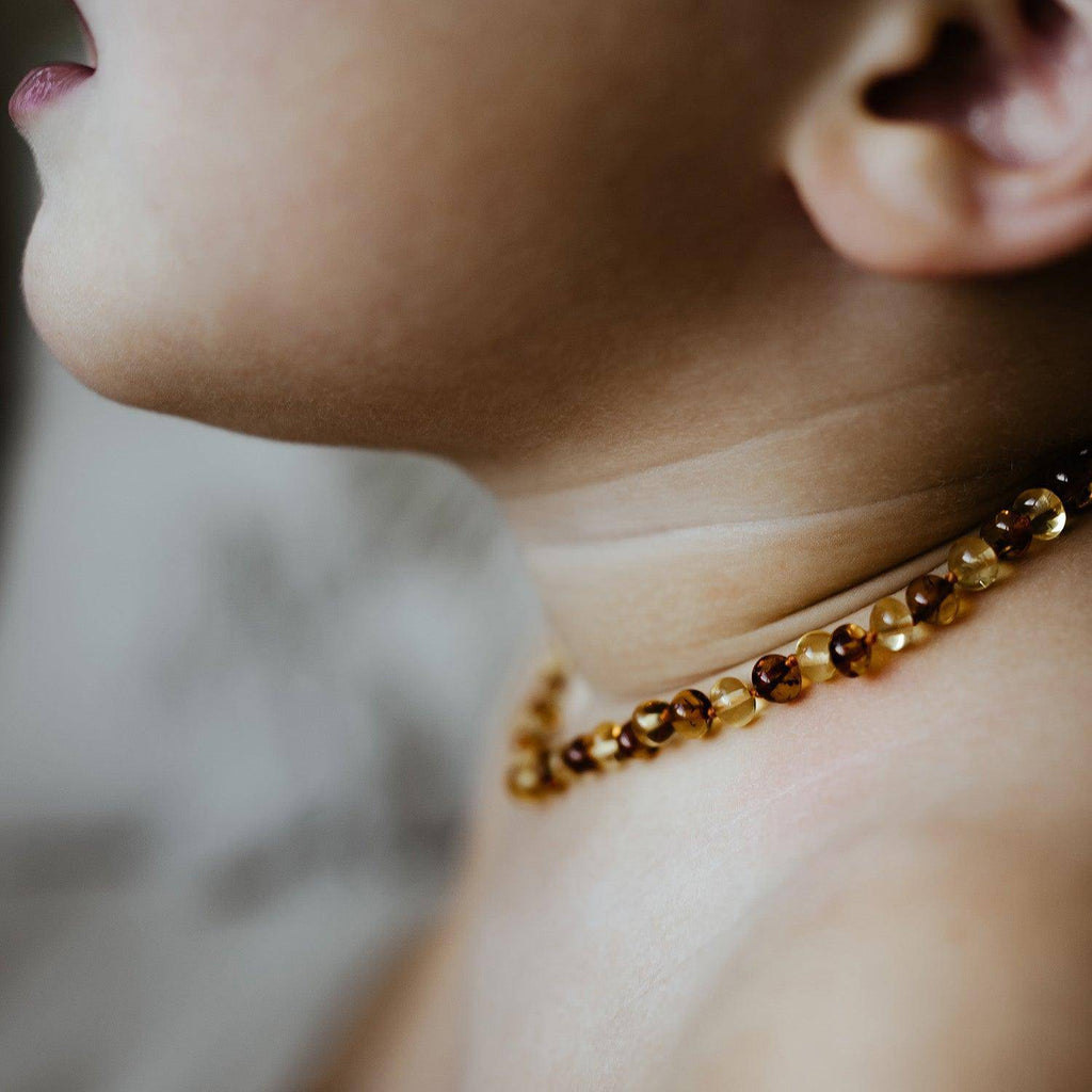 Amber Necklace - Lemon & Honey