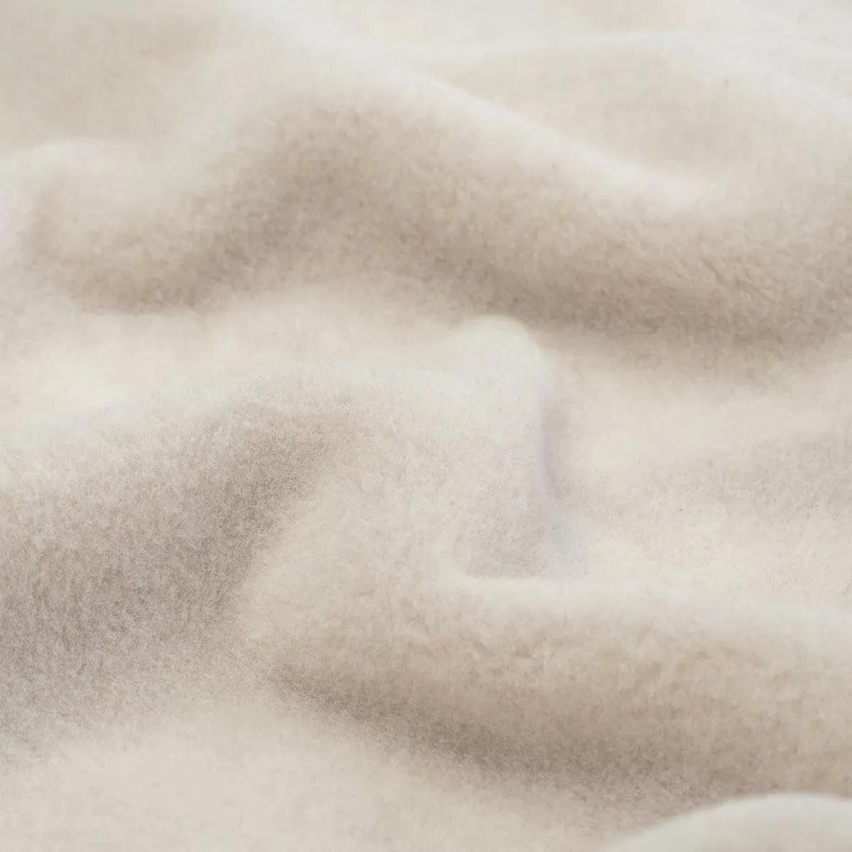 Wool Blanket - White - 93x135cm