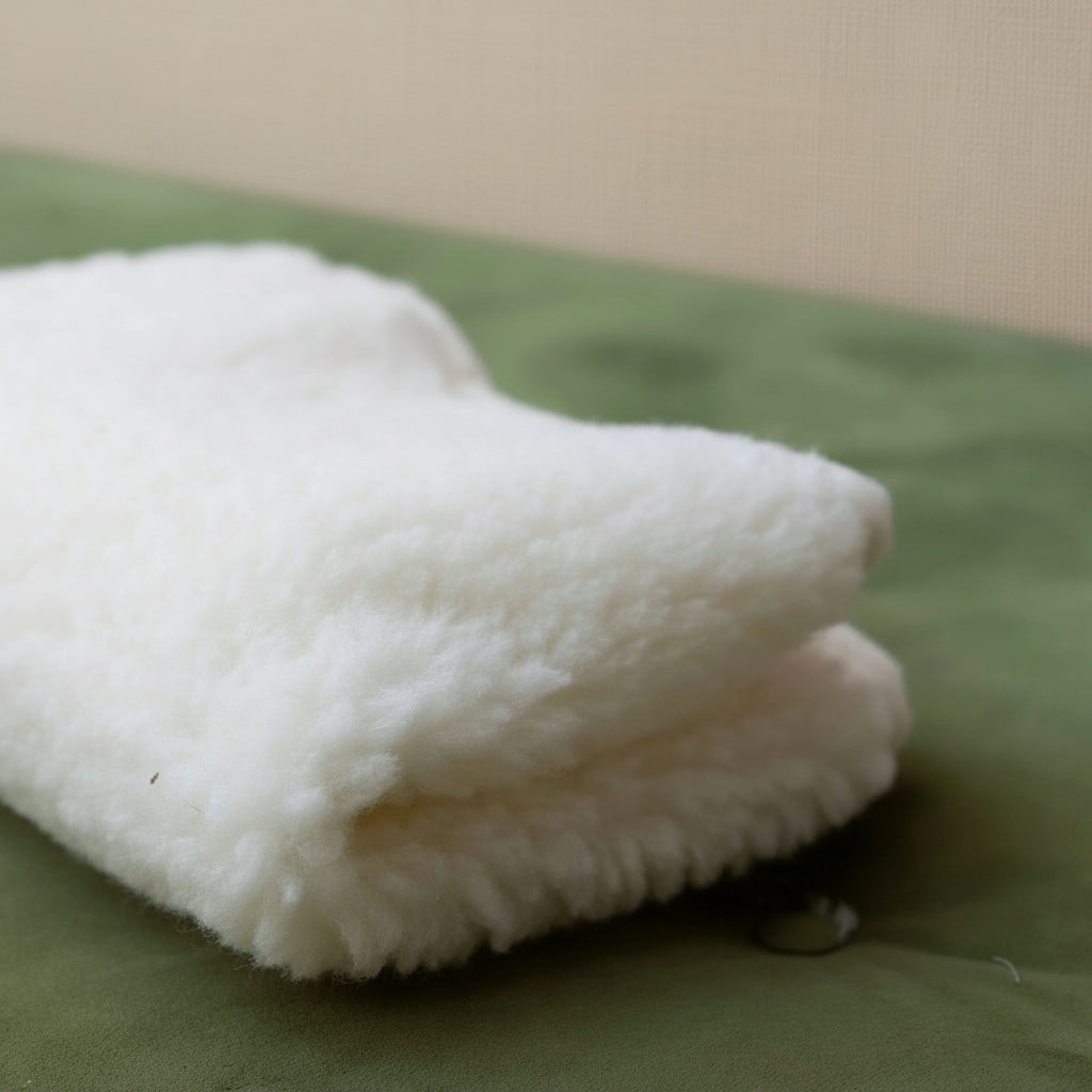 Merino Wool Underlay - Natural - 40x80cm