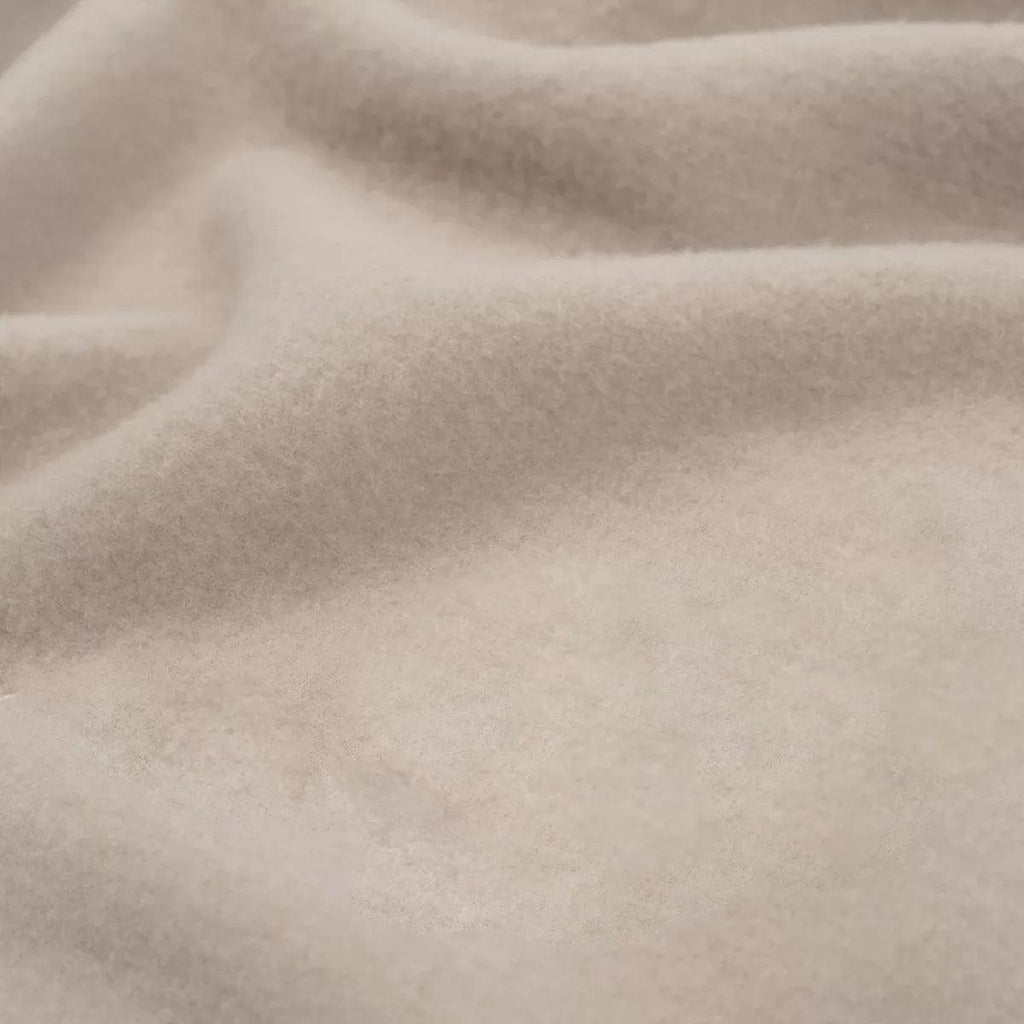 Merino Wool Blanket Fleece - Beige - 75x100cm