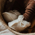 Merino Wool Slippers - Natural