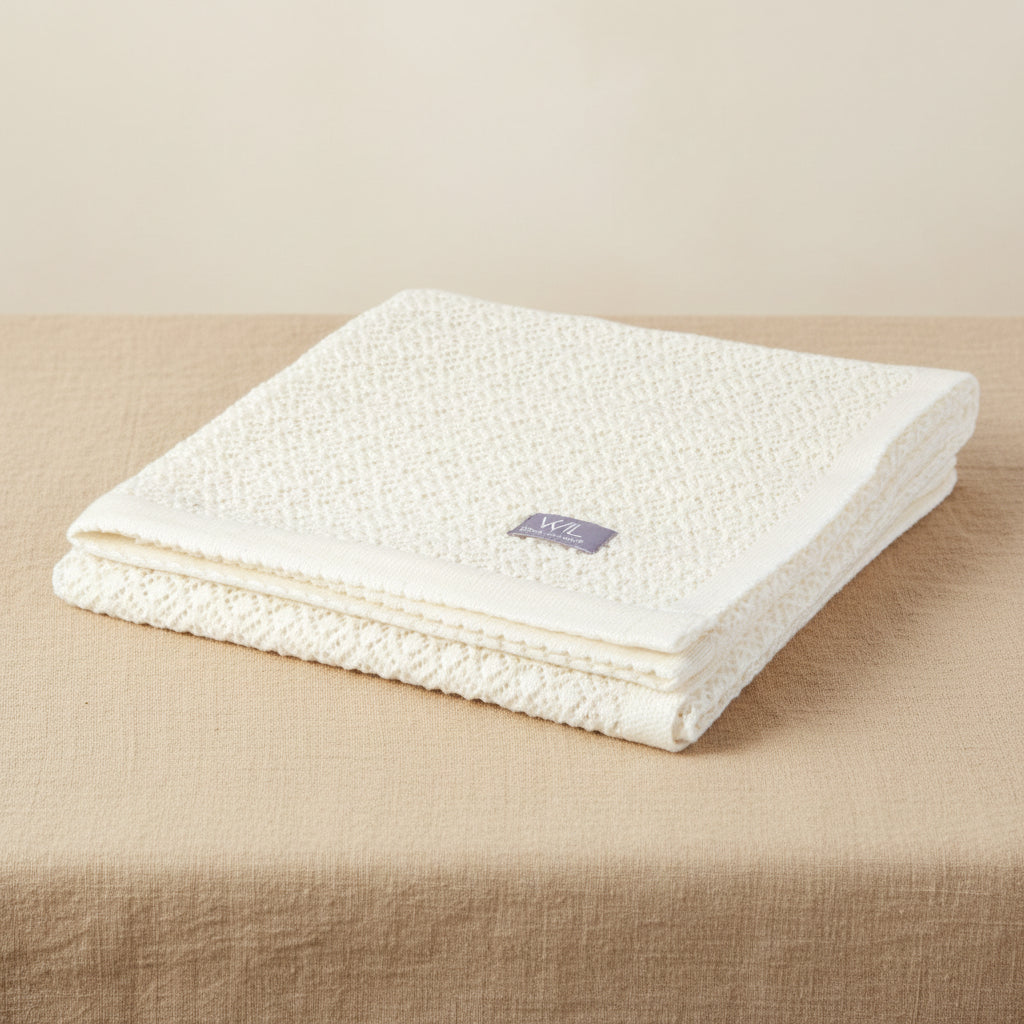 Merino wool baby blanket DELIGHT