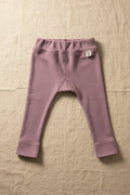 Merino Wool Trousers - Lavender Mist