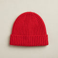 Merino Wool Baby Beanie - Lava