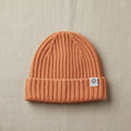 Merino Wool Baby Beanie - Peach Fuzz