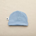 Merino Wool Baby Hat - Blue Fog