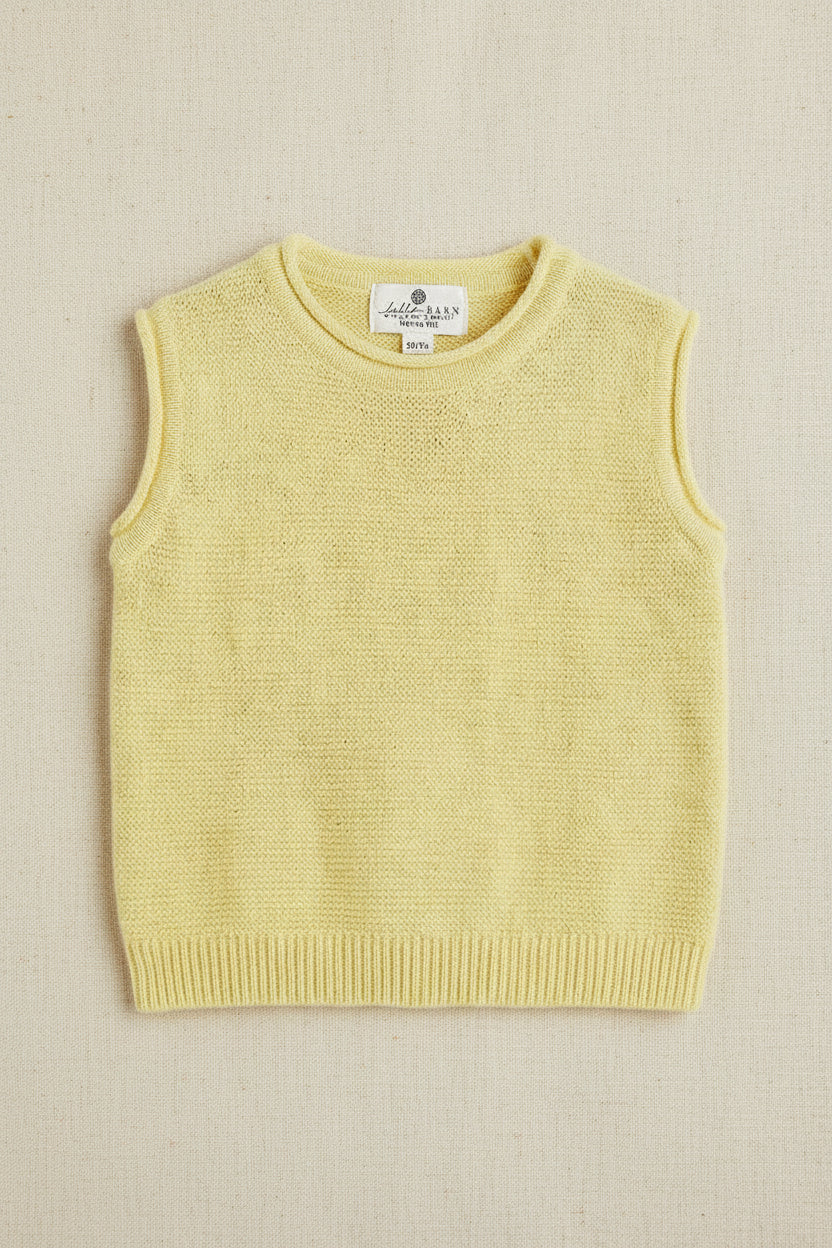 Merino Wool Spencer - Lemonade