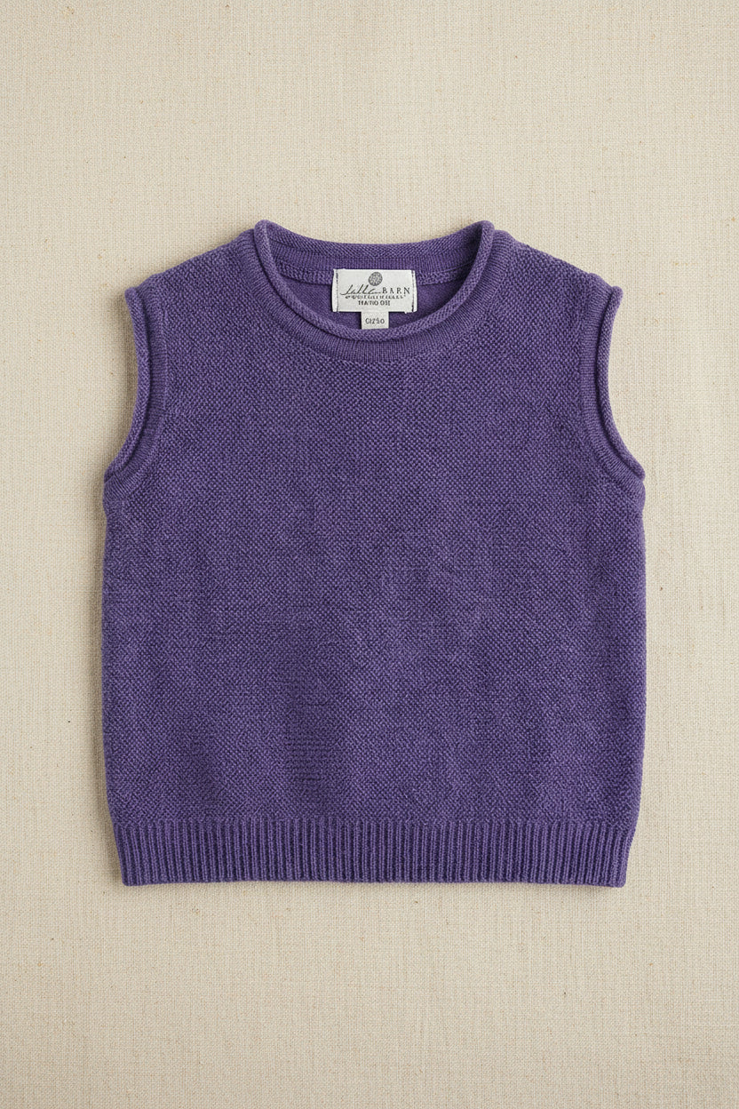 Merino Wool Spencer - Violet