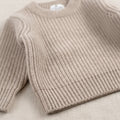 Merino Wool Sweater - Beige