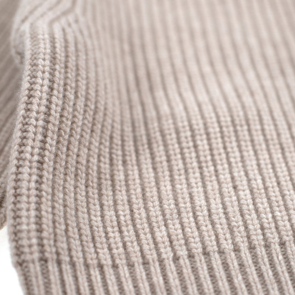 Merino Wool Sweater - Beige