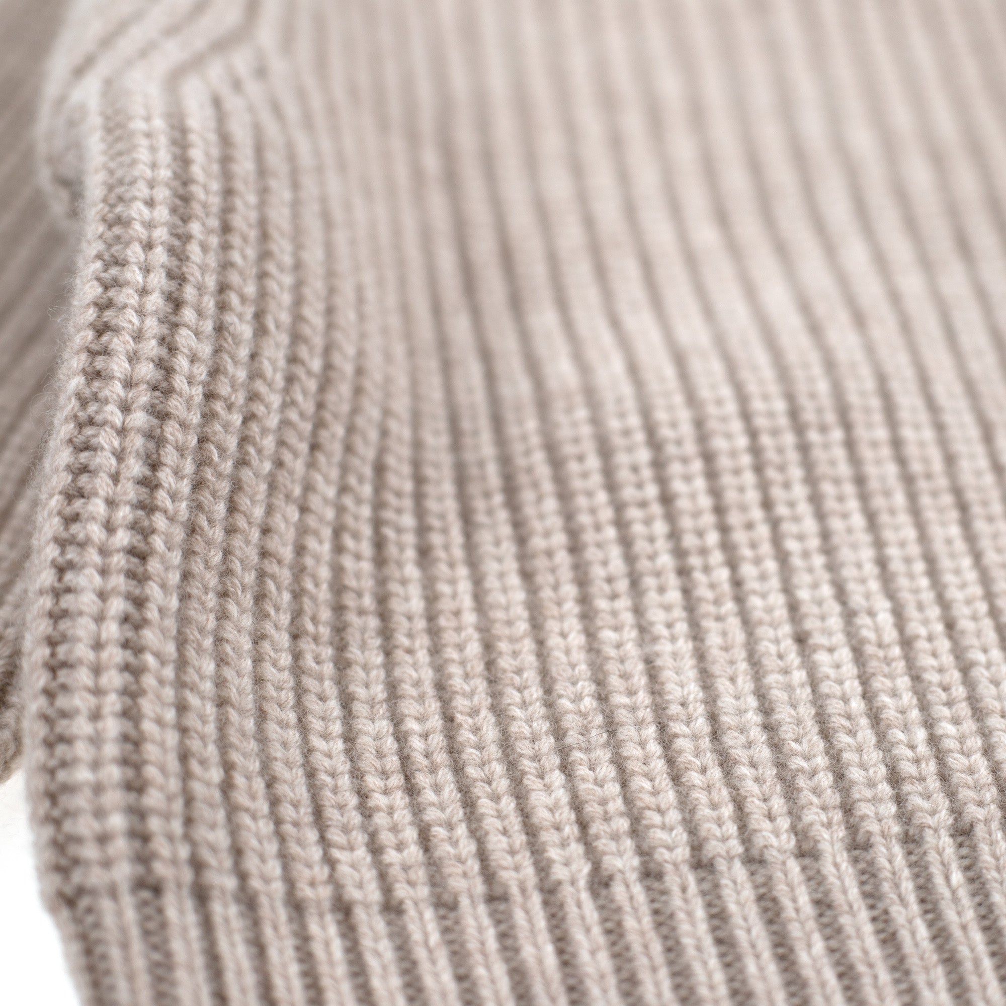Merino Wool Sweater - Beige