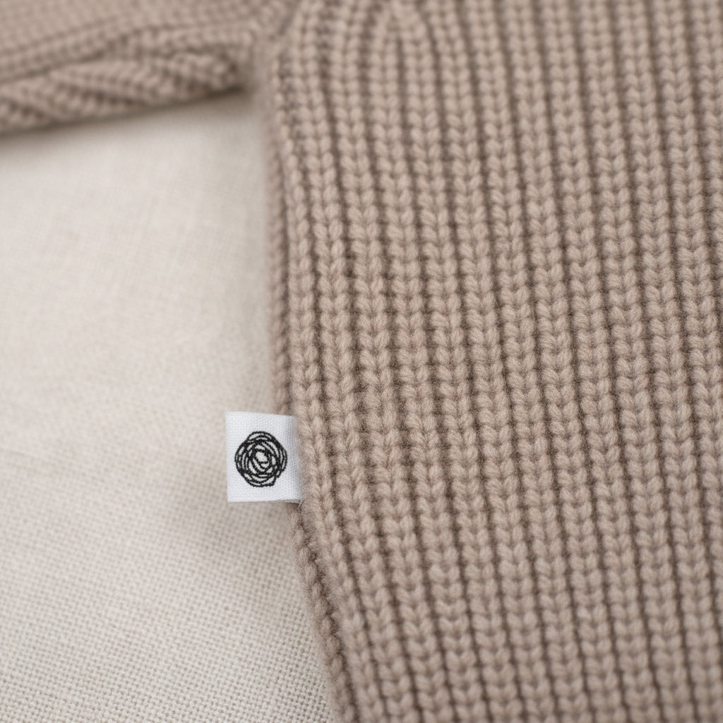 Merino Wool Sweater - Beige
