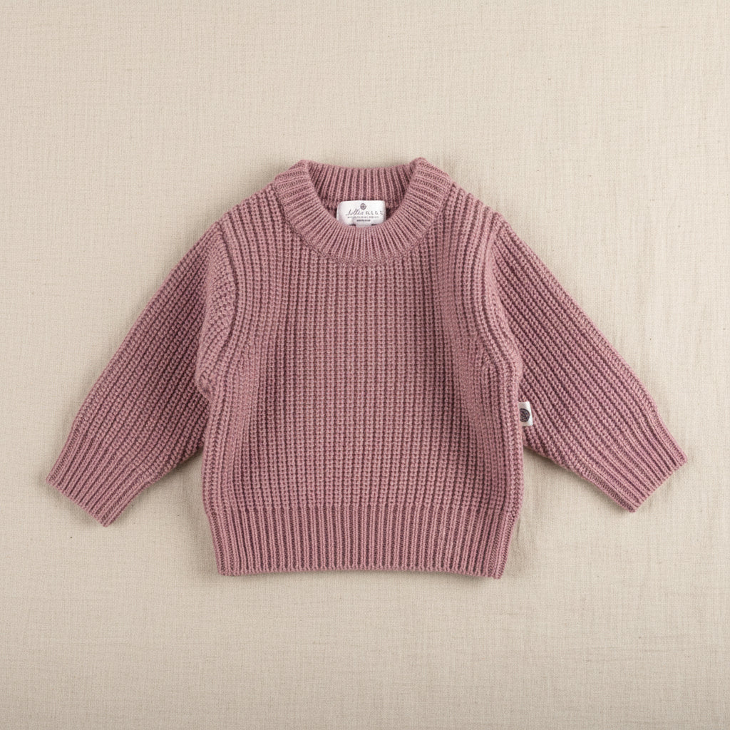 Merino Wool Sweater - Haze