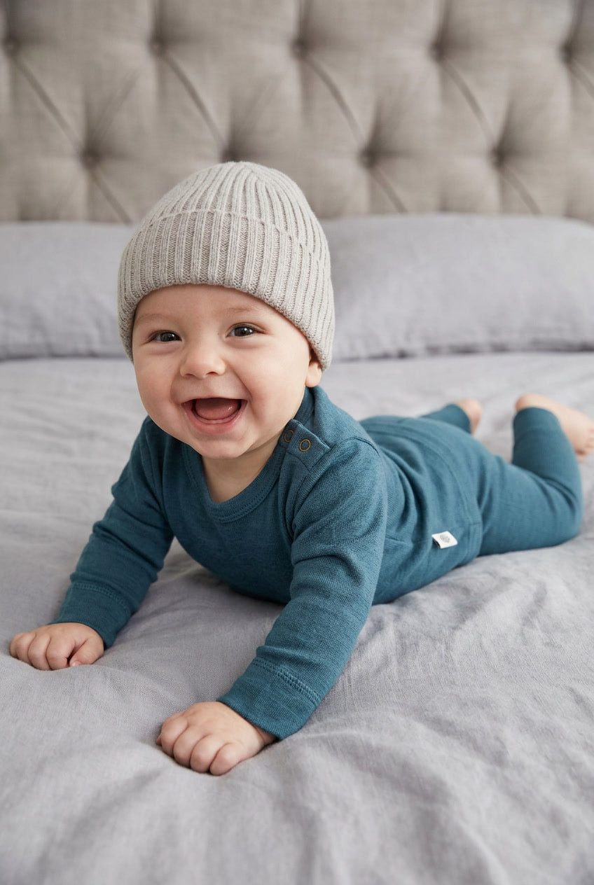 Merino Wool Sweater - Orion Blue