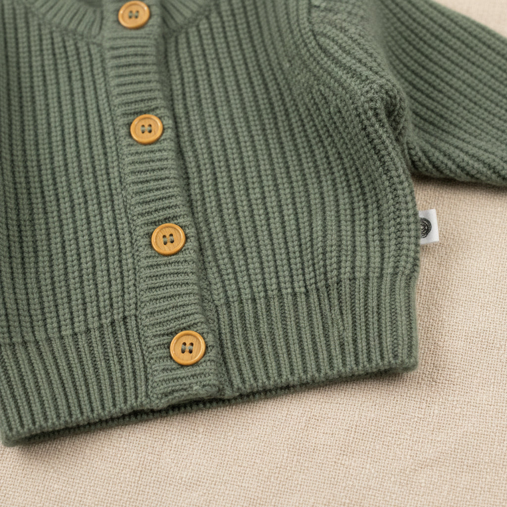 Merino Wool Cardigan - Harper