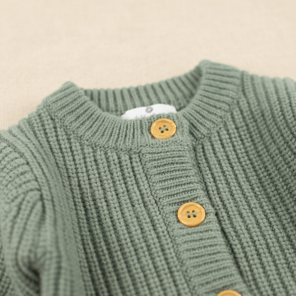 Merino Wool Cardigan - Harper