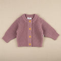 Merino Wool Cardigan - Haze