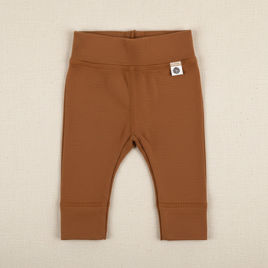 Merino Wool Trousers - Argan Oil