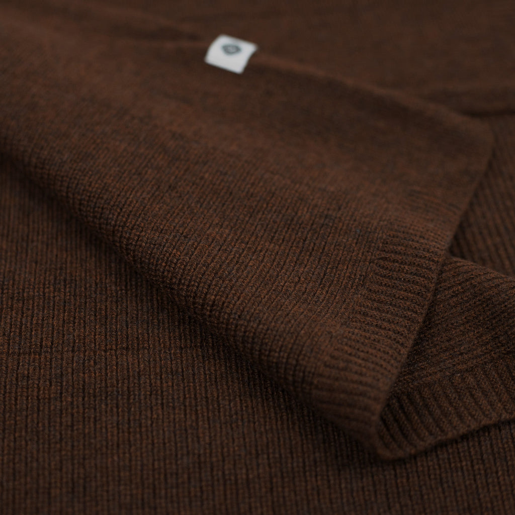Merino Wool Blanket - Brunette