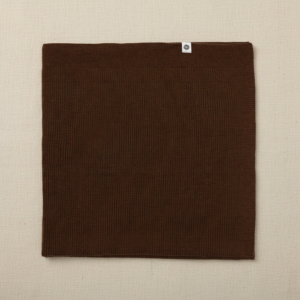 Merino Wool Blanket - Brunette