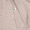Merino Wool Blanket - Pointelle Knit - Beige Gray