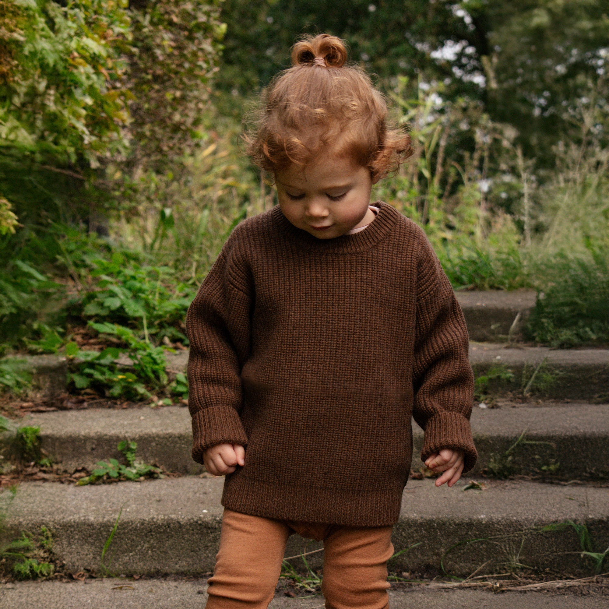 Merino Wool Sweater - Brunette