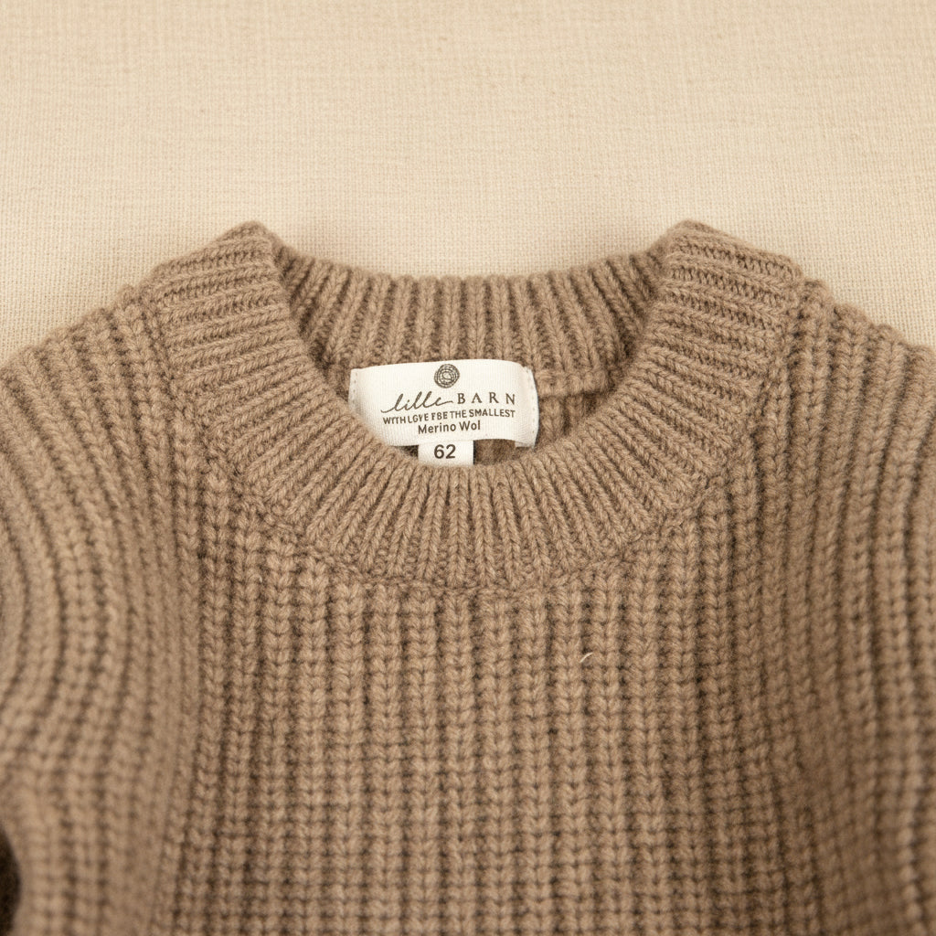 Merino Wool Sweater - Cobble