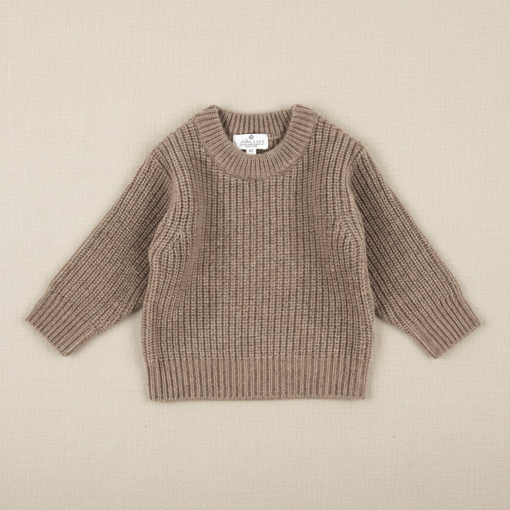 Merino Wool Sweater - Cobble