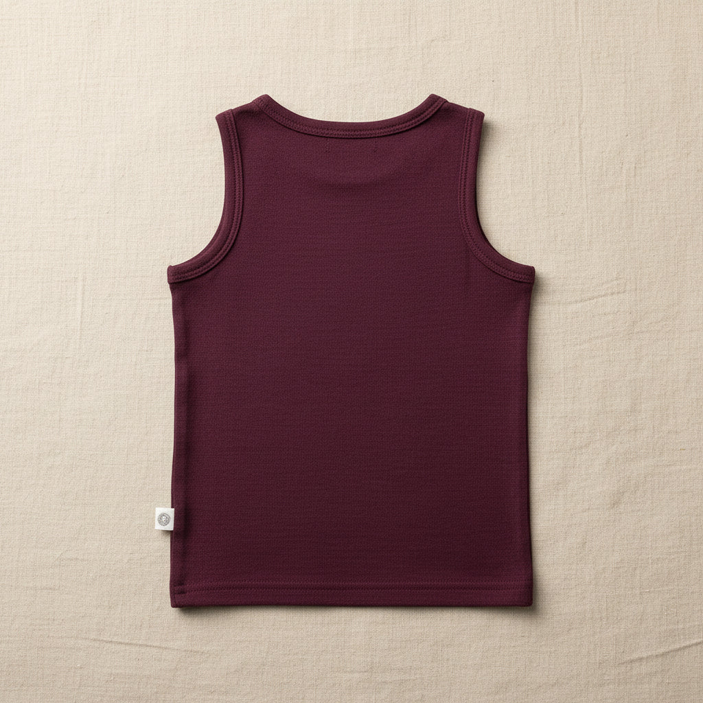 Merino Wool Undershirt - Fig