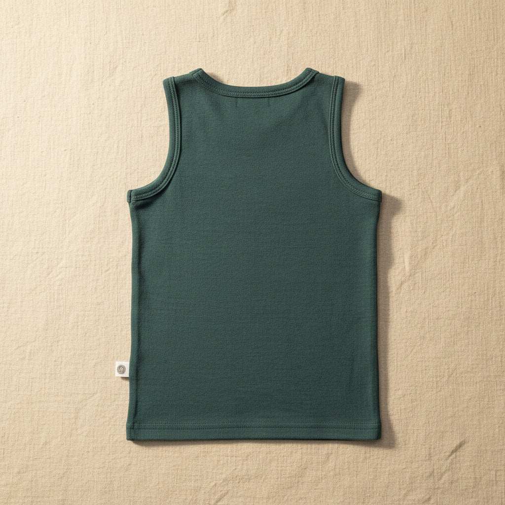 Merino Wool Undershirt - Orion Blue