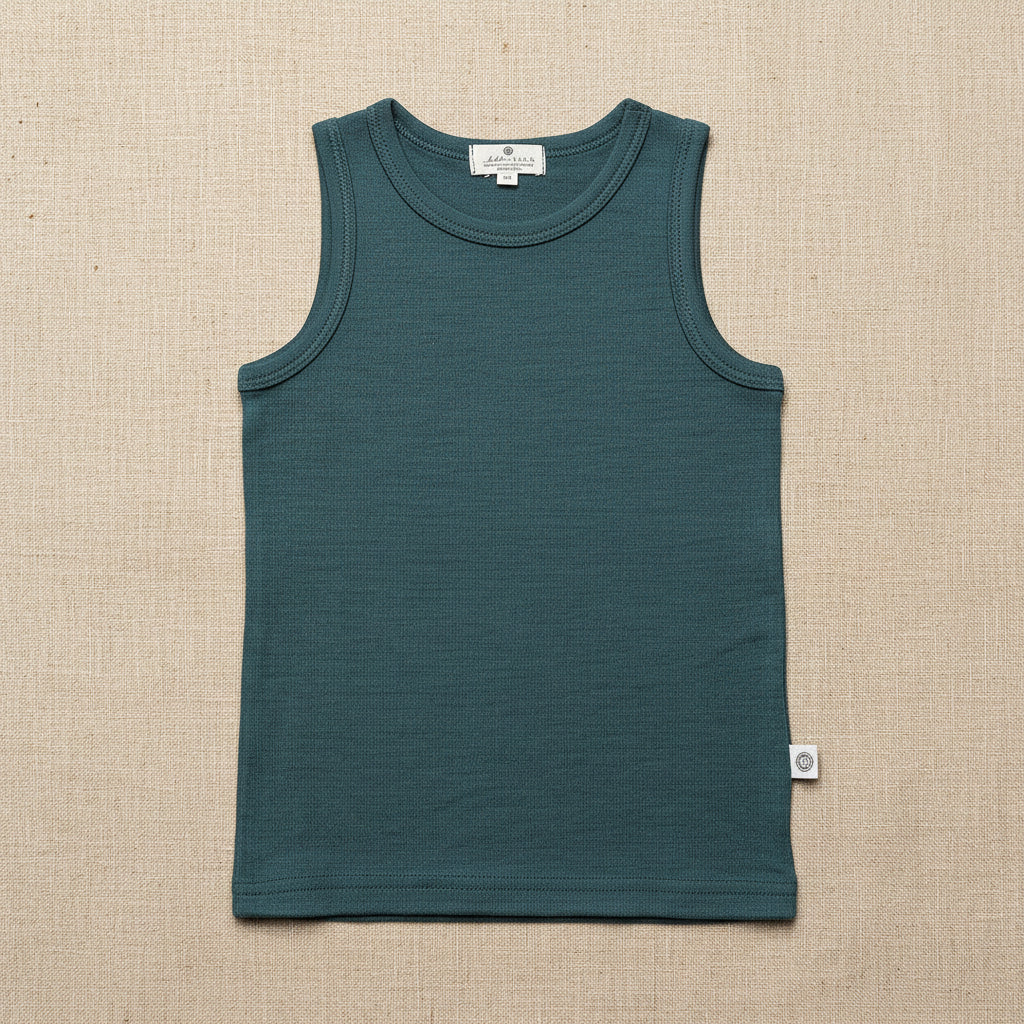 Merino Wool Undershirt - Orion Blue