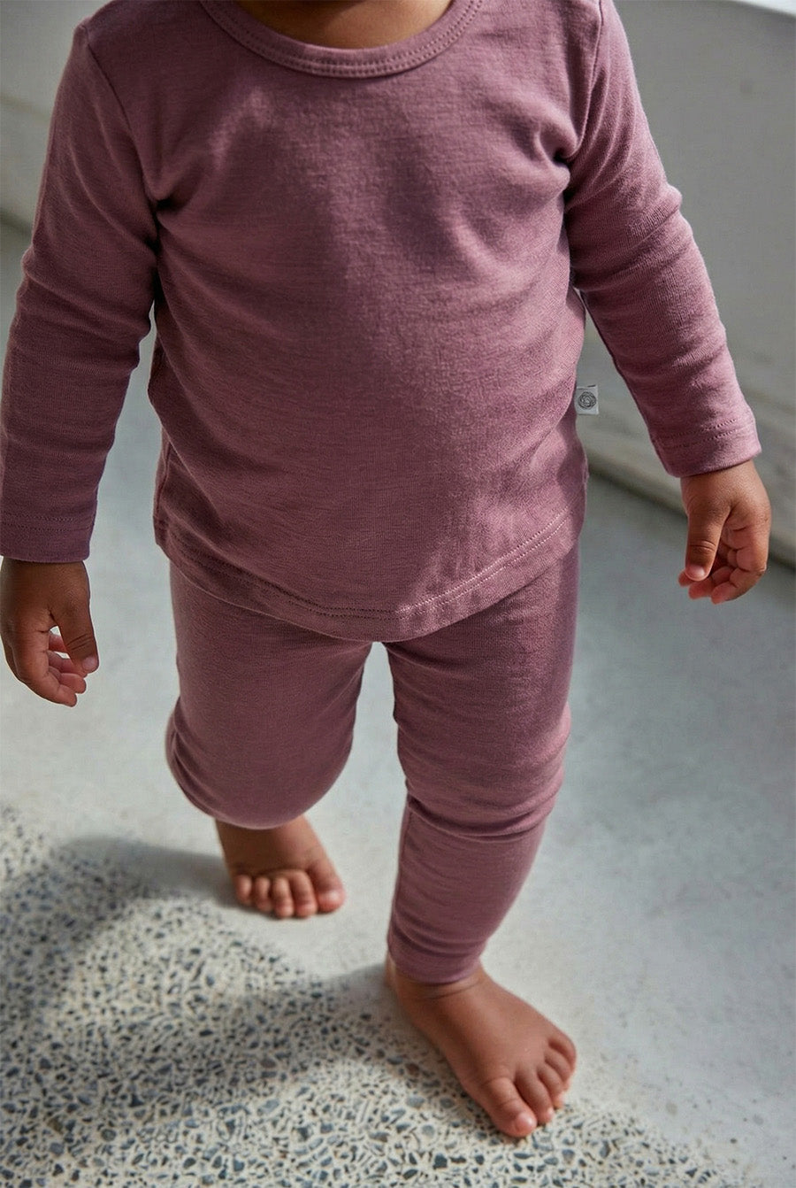 Merino Wool Sweater - Grape Shake