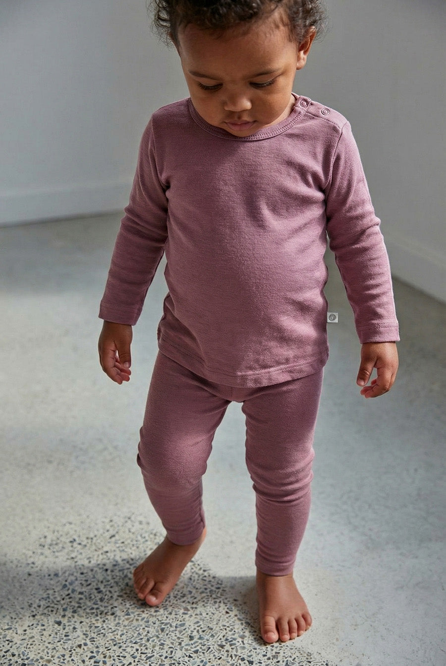 Merino Wool Sweater - Grape Shake