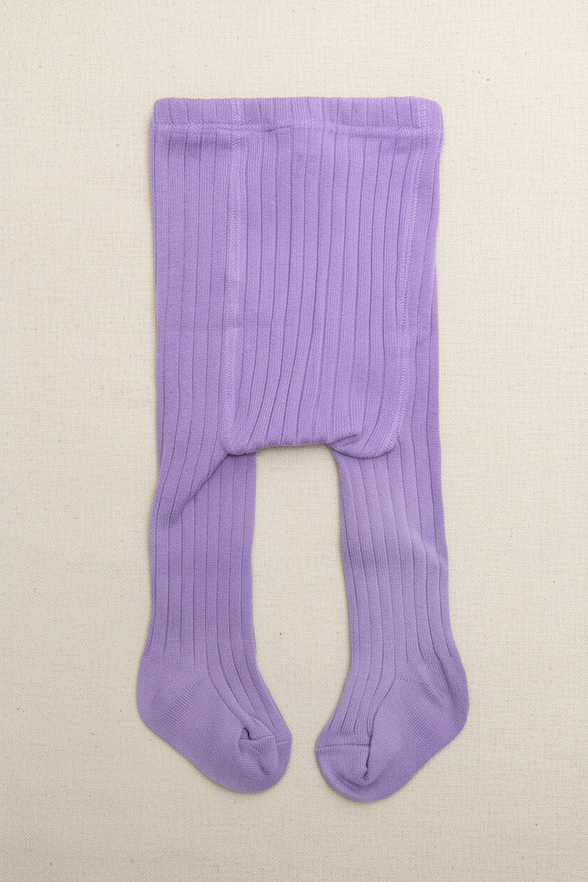Merino Wool Tights - Orchid