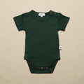 Merino Wool Romper Short Sleeve - Mountain View