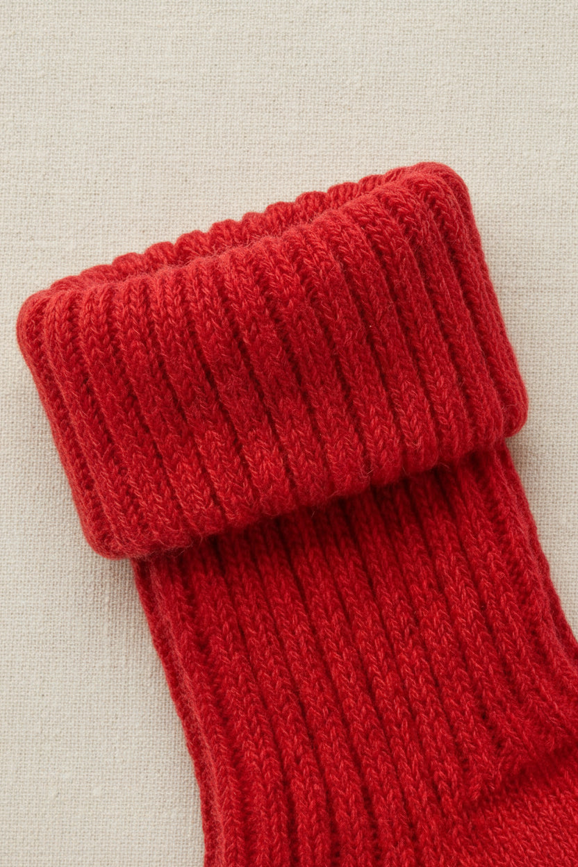 Merino Wool Socks - Lava