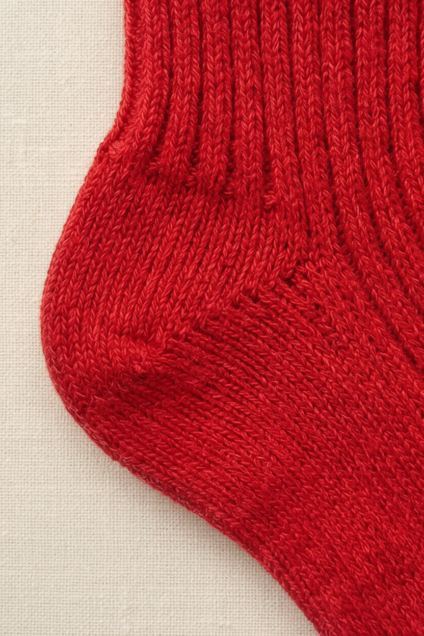Merino Wool Socks - Lava