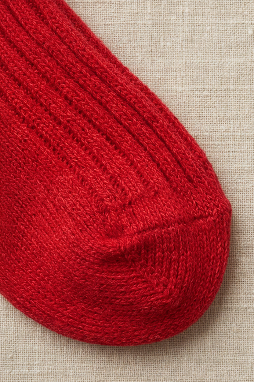 Merino Wool Socks - Lava