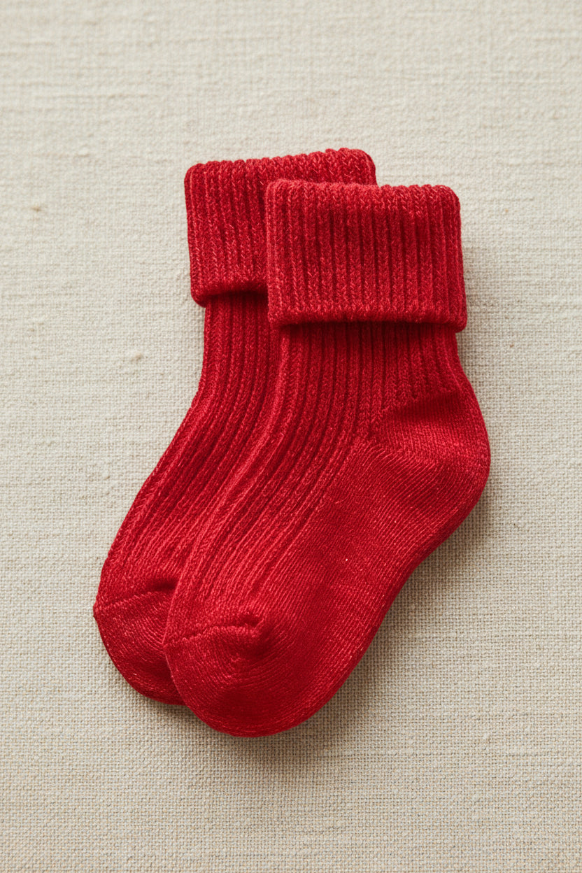 Merino Wool Socks - Lava