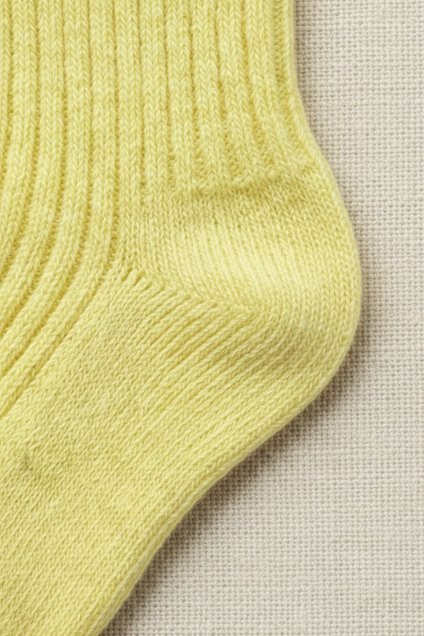 Merino Wool Socks - Lemonade
