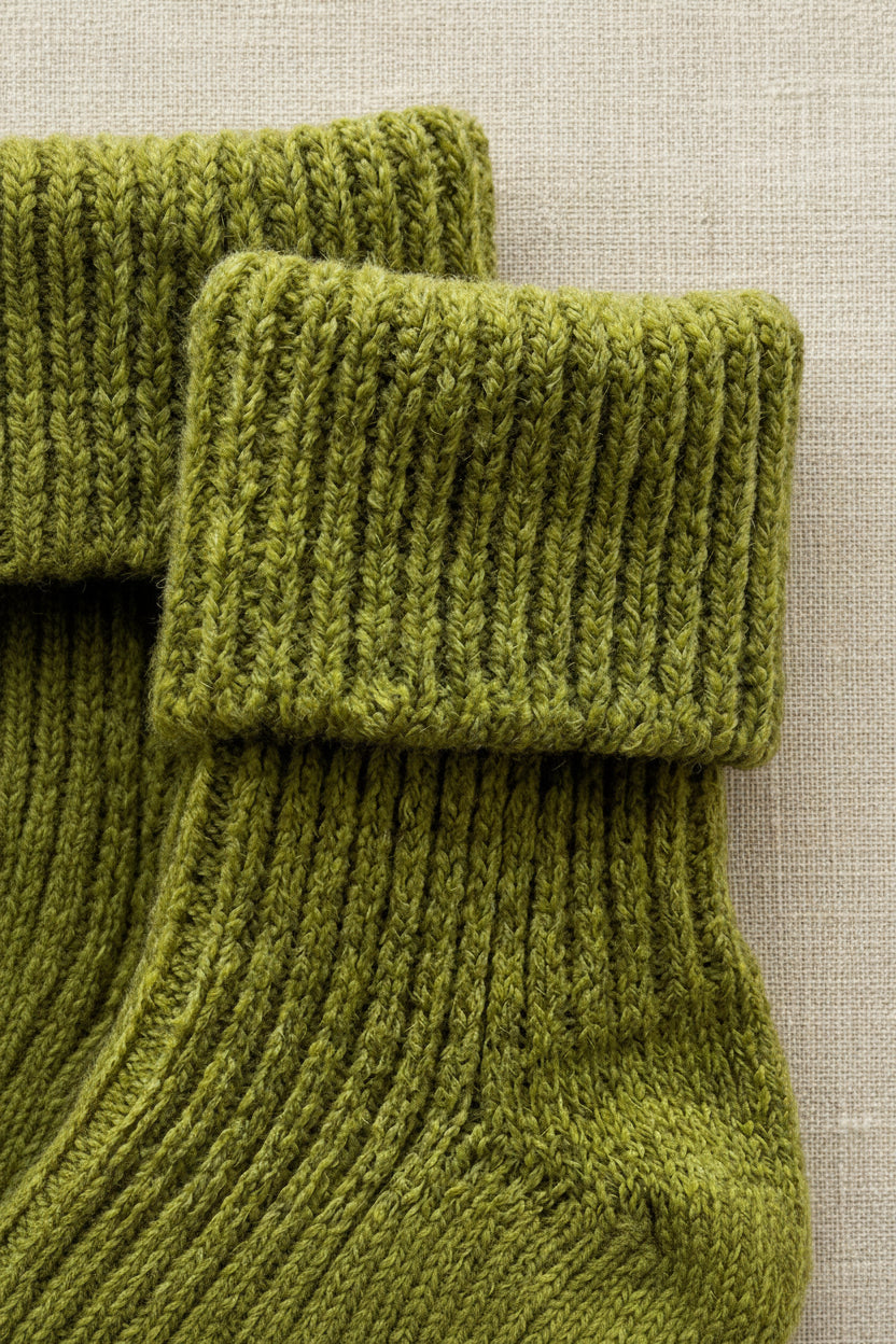 Merino Wool Socks - Pickle