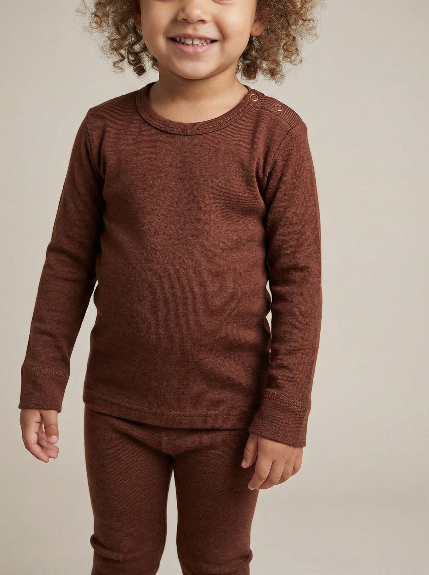 Merino Wool Sweater - Cinnamon