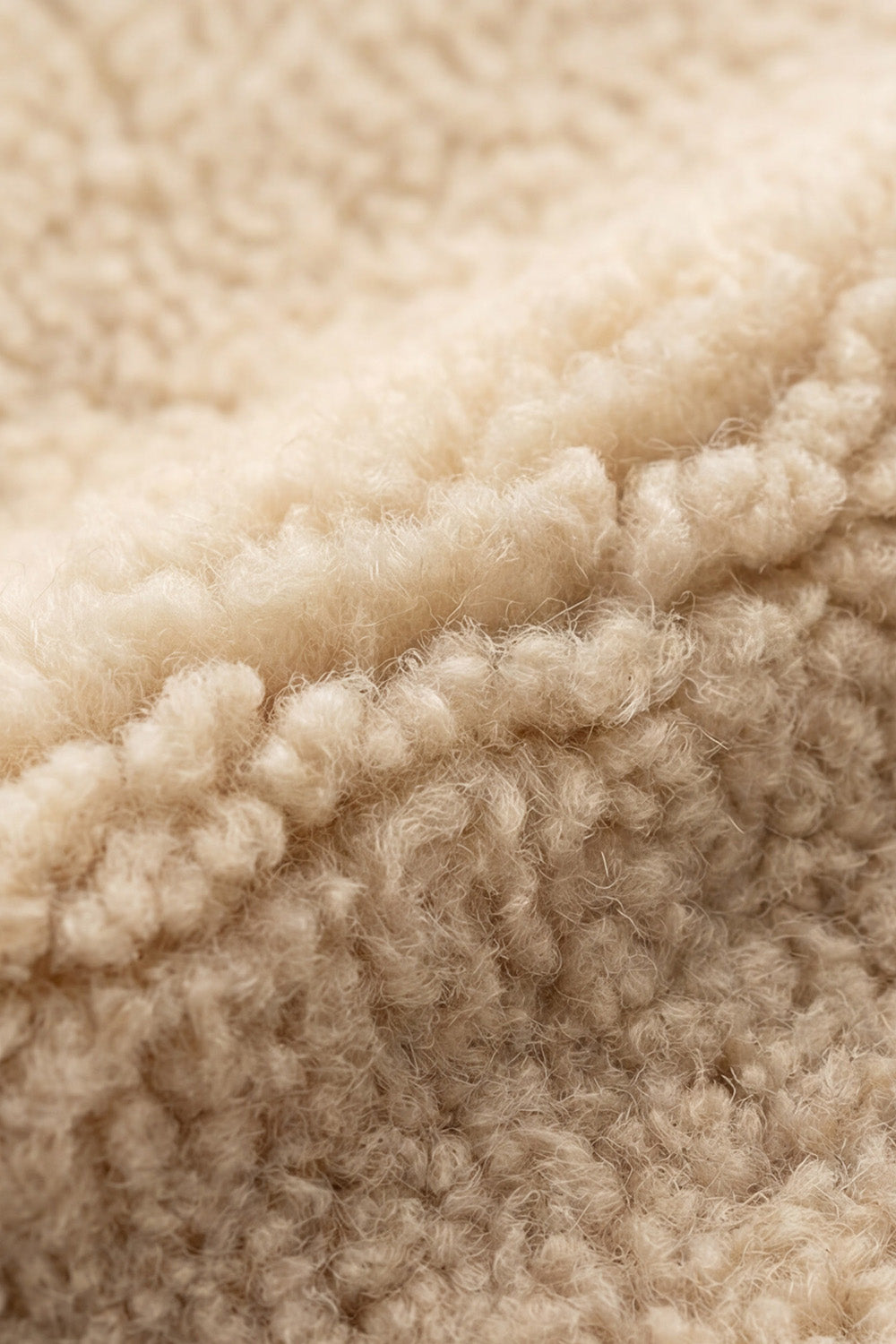 Merino Wool Blanket - Almond - 120x150cm